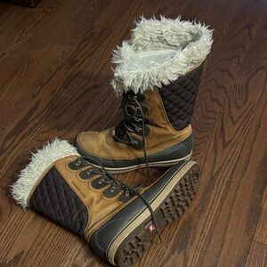 Helly Hansen Garibaldi Brown and Black Winter Boots